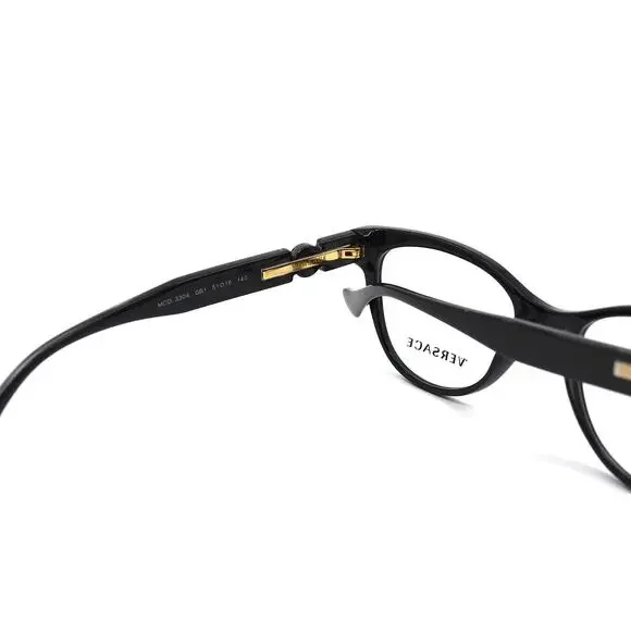 NEW VERSACE VE3304 GB1 BLACK EYEGLASSES FRAME - Picture 10 of 12